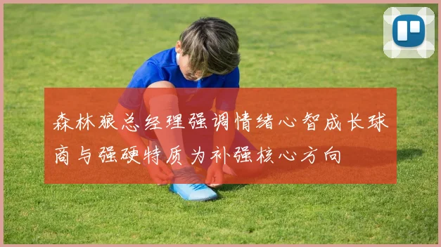 森林狼总经理强调情绪心智成长球商与强硬特质为补强核心方向